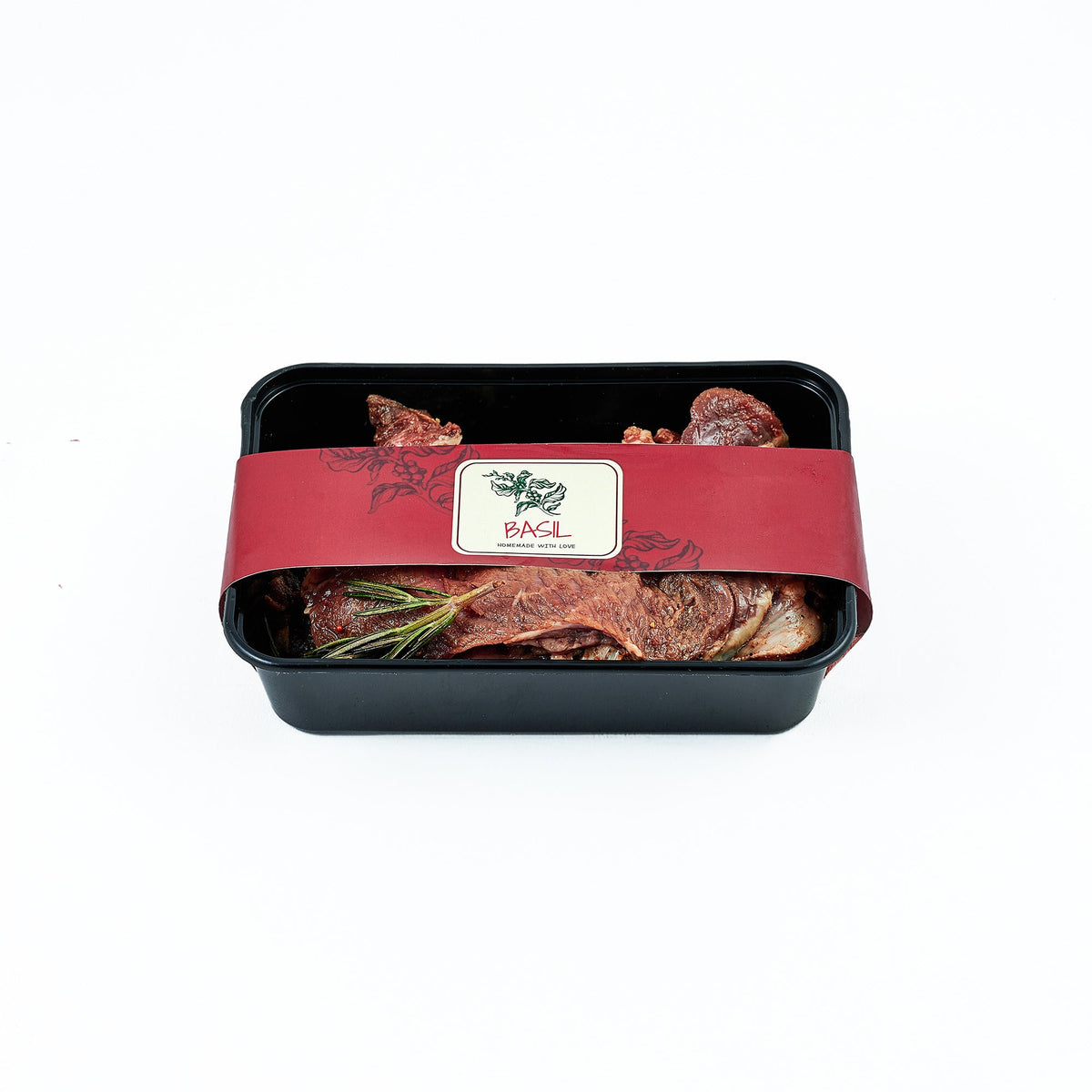 Steak with Rosemary and Garlic